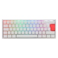 Ducky White One2 Mini RGB Backlit Blue Cherry MX Switch Mechanical Keyboard