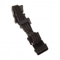 Silverstone 4-pin Molex to 4x SATA extension - 300mm Black