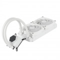Silverstone Permafrost PF240W-ARGB, V2 Complete water cooling, white - 240 mm
