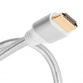 Silverstone SST-CPH01S-1800 HDMI 2.0b cable, 1.80m - silver