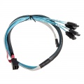 Silverstone SST-CPS05-RE, SAS HD cable, 12 Gb / s
