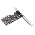 Silverstone SST-ECS03 2 times RAID interface card, LPT - PCIe