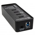 Silverstone SST-EP03 4 port USB 3.0 HUB, black