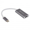 Silverstone SST-EP07C-E - USB 3.1 Type C to HDMI V2.0b adapter - gray