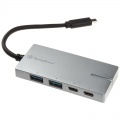 Silverstone SST-EP09C USB 3.1-C port - silver