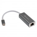 Silverstone SST-EP13C - Gigabit Ethernet Network Adapter from USB 3.1 Type C - Gray