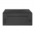 SilverStone SST-ML10B Milo Slim HTPC Mini-ITX Silent Case, Black