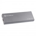 Silverstone SST-MS10C external M.2 SATA SSD enclosure, USB-C