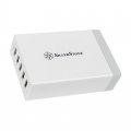 Silverstone SST-UC01W 5-Port USB charger - white