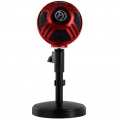 Arozzi Sfera table microphone, USB - red
