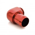 Bitspower Fitting angle 1/4 inch to 13mm ID - Blood Red