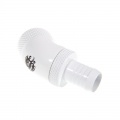 Bitspower fitting degrees 45 1/4 in. ID to 10mm, swivel - Deluxe White