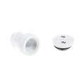 Bitspower Fitting 1/4 inch ID to 13mm plug - Deluxe White