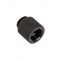 Bitspower extension G1 / 4 to G1 / 4 inch, 15mm - carbon black