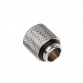 Bitspower extension G1 / 4 to G1 / 4 inch, 15mm - silver shining