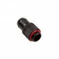 Bitspower Fitting 1/4 inch - ID 13mm - rotary, carbon black
