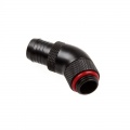 Bitspower Fitting 45 degrees 1/4 inch - ID 13mm - carbon black 