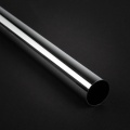 Bitspower None Chamfer Brass Link Tube 16mm OD, 300mm - shiny silver