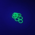 Bitspower O-ring set for G1 / 4 inch (10 pieces) - UV green