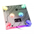 BitsPower Touchaqua Summit MS OLED Intel CPU water cooler - Digital RGB, copper
