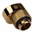 BitsPower X-Cross adapter G1 / 4 inch male to G1 / 4 inch female thread - 5mm offset, gold