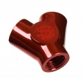 BitsPower Y-Adapter 3x IG 1/4 inches - blood red