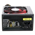 ACE 650W Black ATX Gaming PC PSU Power Supply 120mm Red