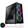Game Max Eclipse Mid-Tower Tempered Glass RGB Gaming Case