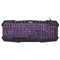 Game Max Typhoon LED USB Gaming Red/Blue/Purple Backlit 6 Key Macro Keyboard
