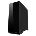 Game Max Hush Silent Mid-Tower Gaming Case With Tempered Glass Side Window 1 x RGB Rear Fan