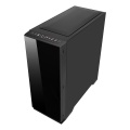 Game Max Hush Silent Mid-Tower Gaming Case With Tempered Glass Side Window 1 x RGB Rear Fan