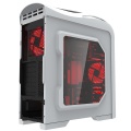 Game Max Nexus White Gaming Case 2x RGB Led Front Fans and 1x RGB Rear Side Window