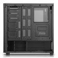 Game Max Polaris Black RGB 4 x 12cm RGB Fans Tempered Glass Side and Front Panels