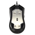 Game Max Razor 8 Button, RGB Backlit Gaming Mouse with Adjustable 6400DPI - Black