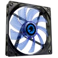 Game Max Sirocco 4 x Blue LED 12cm Cooling Fan 
