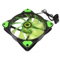 Game Max Storm Force 15 x Green LED 12cm Cooling Fan With Hydraulic Bearings 
