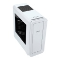 Game Max Vegas White with 2 x 12cm Front Fans with 7 Colour LED Facia