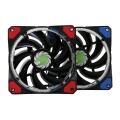 Game Max Vortex Blue Ring and 32 LED 12cm Cooling Fan With Hydraulic Bearings