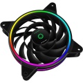 GameMax Razor 12cm Rainbow ARGB Fan RTB 3pin M&F Aura Header 3pin/4pin Power