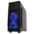 Game Max Atom Gaming PC Case with 2 x 15 LED 12cm Fans with Side Window