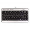 A4 Tech KL-5 Mini Keyboard Silver / Black USB