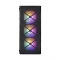 1st Player Firebase XP Mid Tower with Tempered Glass and 6 x RGB Fans