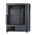 1st Player RB-2 Mid Tower Case with Tempered Glass Panel - Black