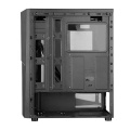 1st Player RB-2 Mid Tower Case with Tempered Glass Panel - Black