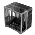 1st Player RT5 Micro ATX Tempered Glass Pannel Case - Black