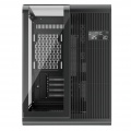 1st Player RT5 Micro ATX Tempered Glass Pannel Case - Black