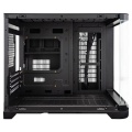 1st Player UV6 Micro ATX Case with U-Shaped Panoramic Panel - Black