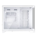 1st Player UV6 Micro ATX Case with U-Shaped Panoramic Panel - White