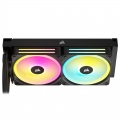 Corsair iCUE LINK H100i RGB LCD complete water cooling - 240 mm, black