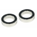Spacer rings (2 pieces x 5mm) - silver nickel plated